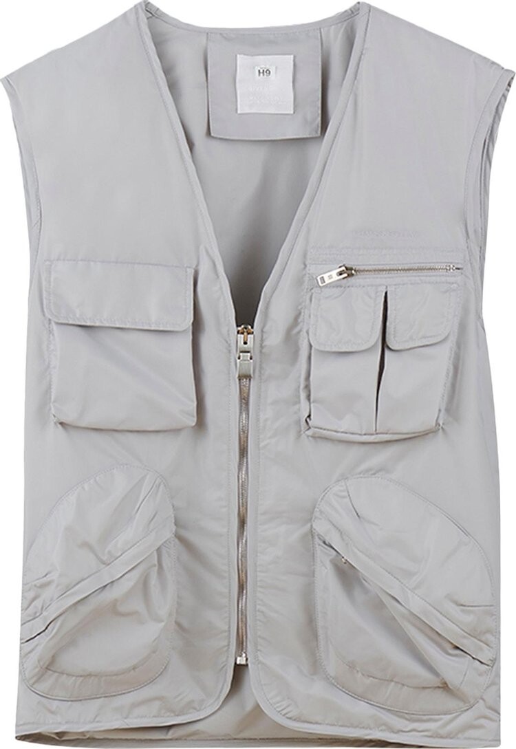 Жилет Givenchy Multipocket Vest 'Pearl Grey', серый