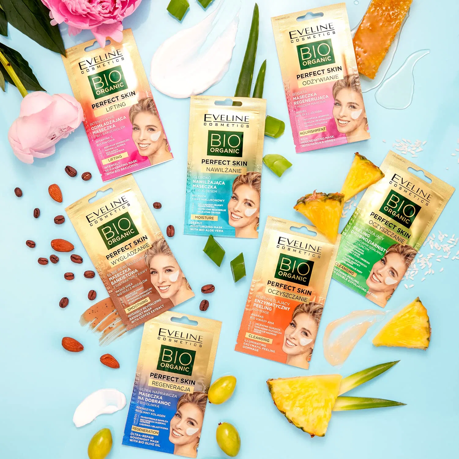 Маска для лица регенерирующая, EVELINE COSMETICS, 8 мл — фото 2