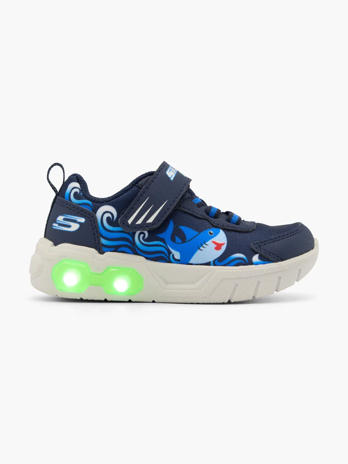 Кроссовки для мальчиков со светодиодами Skechers FLINN 2.0, синий
