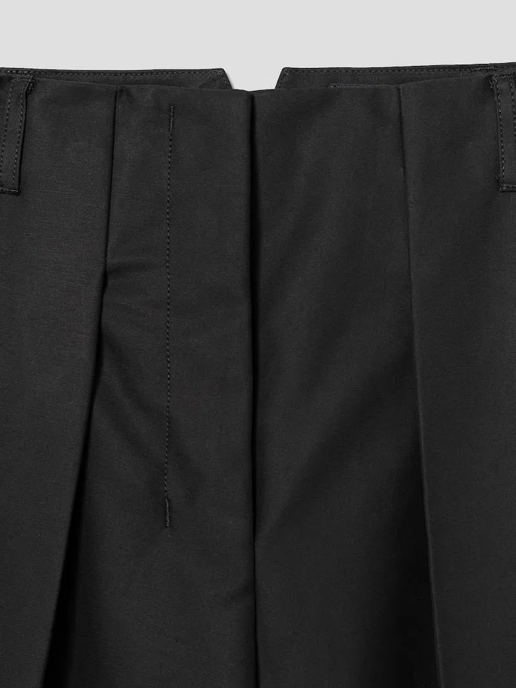 Широкие брюки Ovalo JACQUEMUS, Black — фото 3