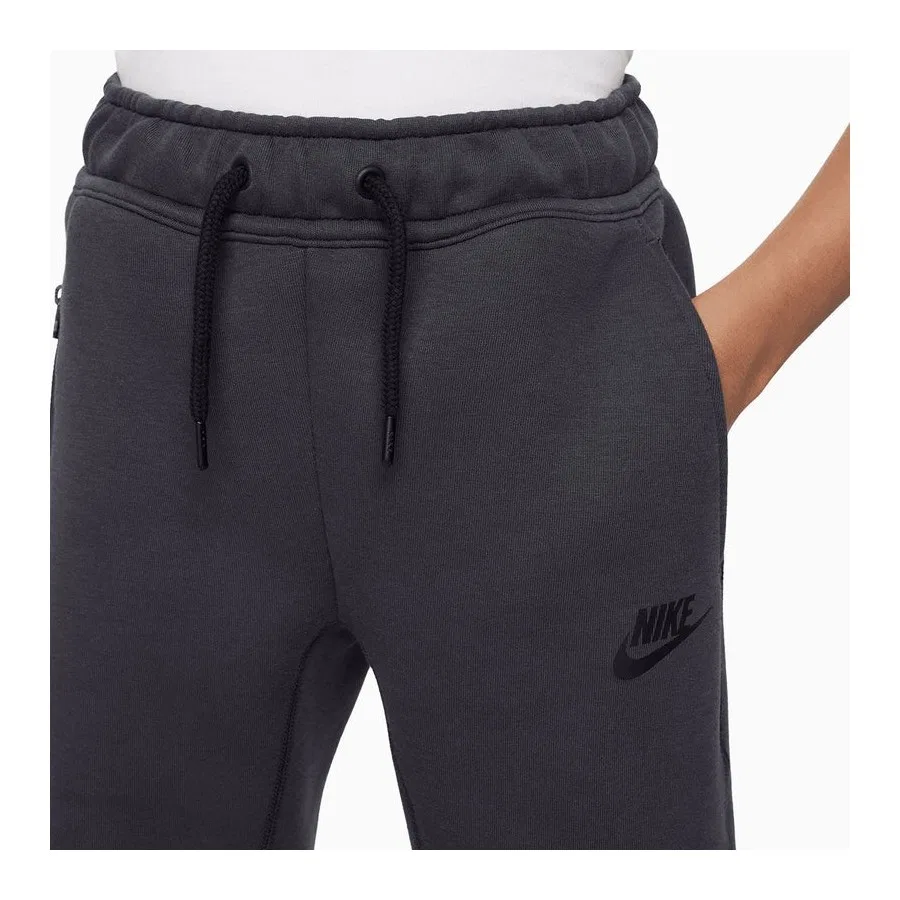 Детские спортивные штаны Nike Tech Fleece FD3287-060, Серый — фото 4
