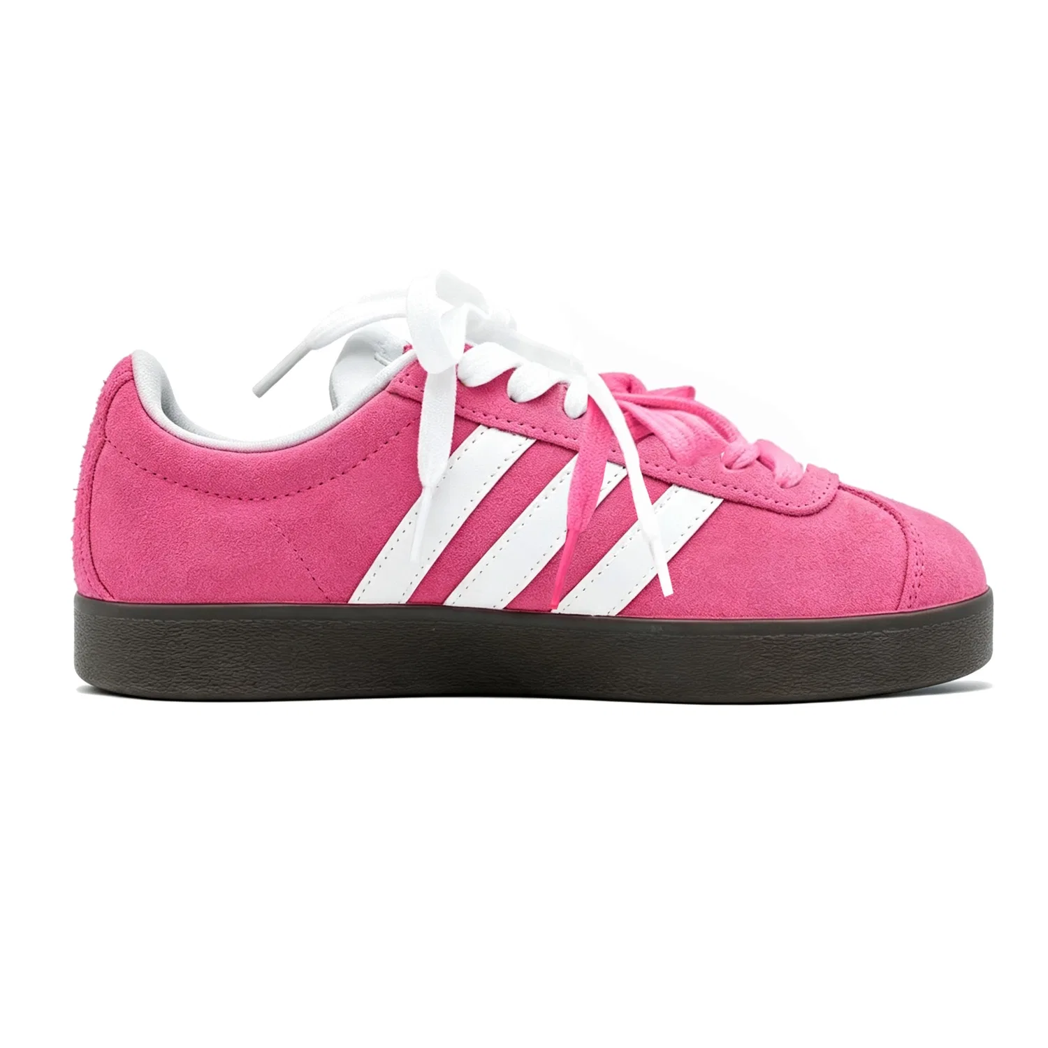 Детские кроссовки с принтом в горошек VL Court 2.0 German Army Adidas, Pink Polka Dot — фото 3