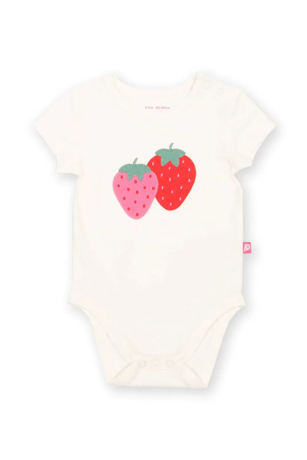 Детский боди с ягодами Baby Berry Brave Kite, Cream