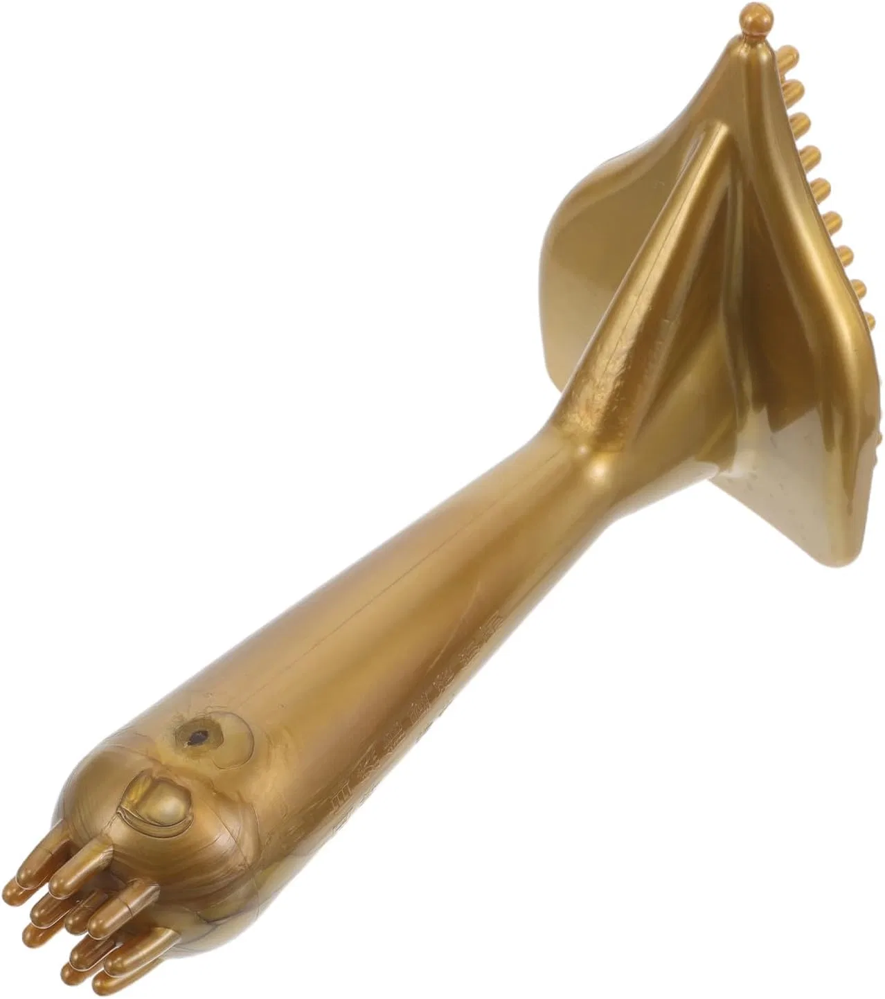 Массажная щетка Меридиан, Artibetter, ПВХ, 15.2x8.8x6.3 см, Gold