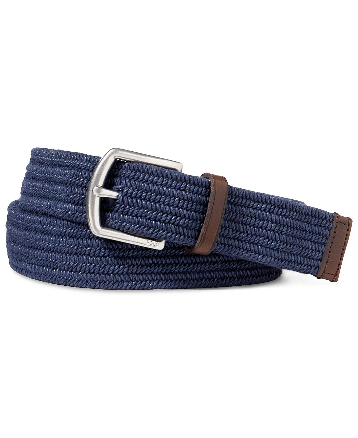 

Мужской эластичный вощеный ремень Polo Ralph Lauren, мульти