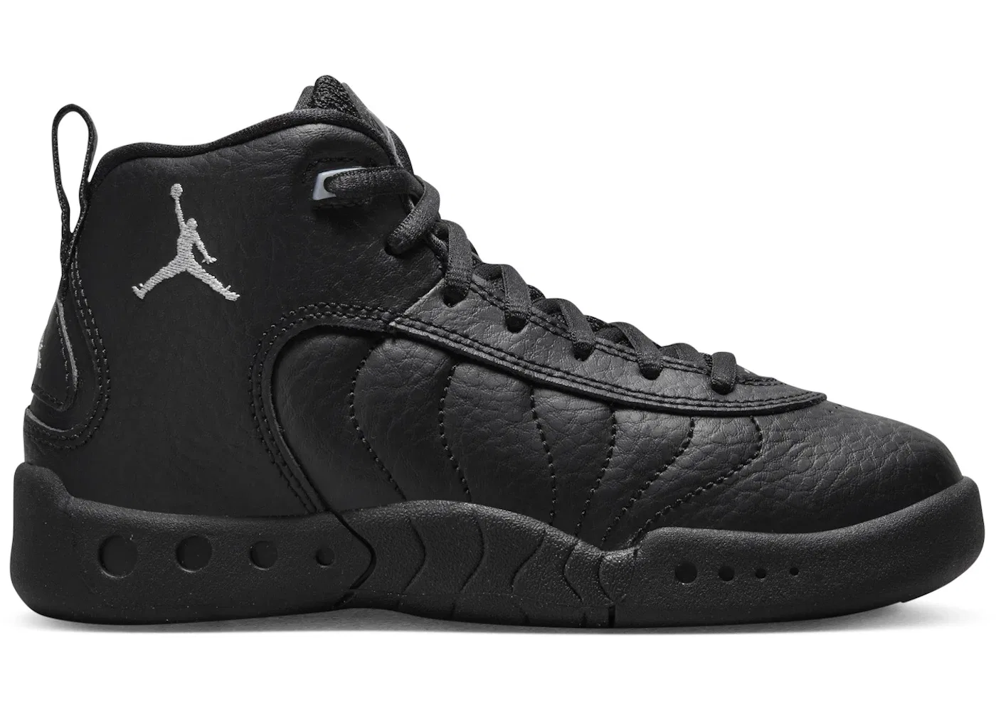 Детские кроссовки Lifestyle Jordan Jumpman Pro Jordan, Black/Metallic Silver/White