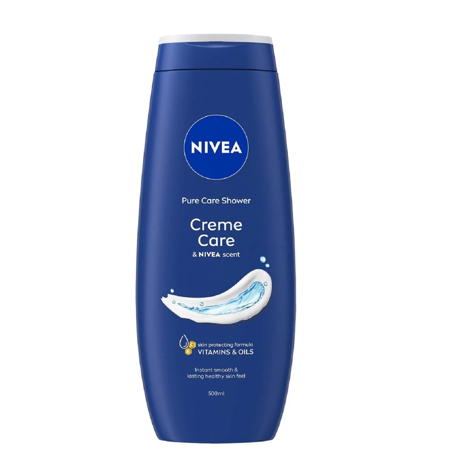 Гель для душа NIVEA Creme Care, 6 x 500 мл, с витаминами C и E