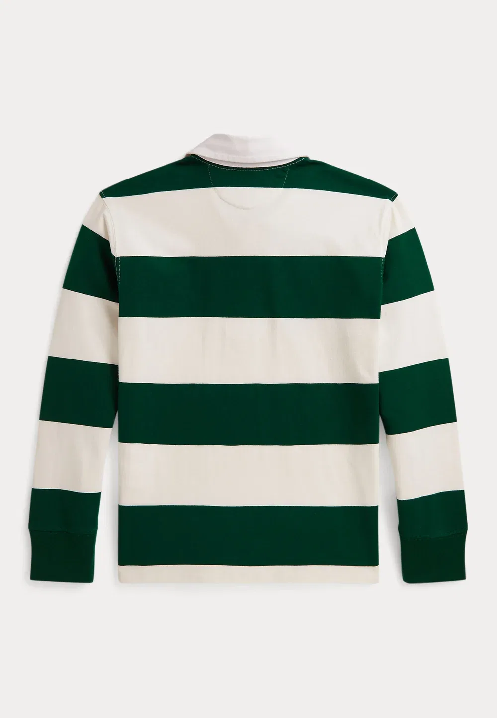 Знаменитая регбийная футболка 7-14 лет - с длинными рукавами Polo Ralph Lauren, Hunter Green/Nevis — фото 2