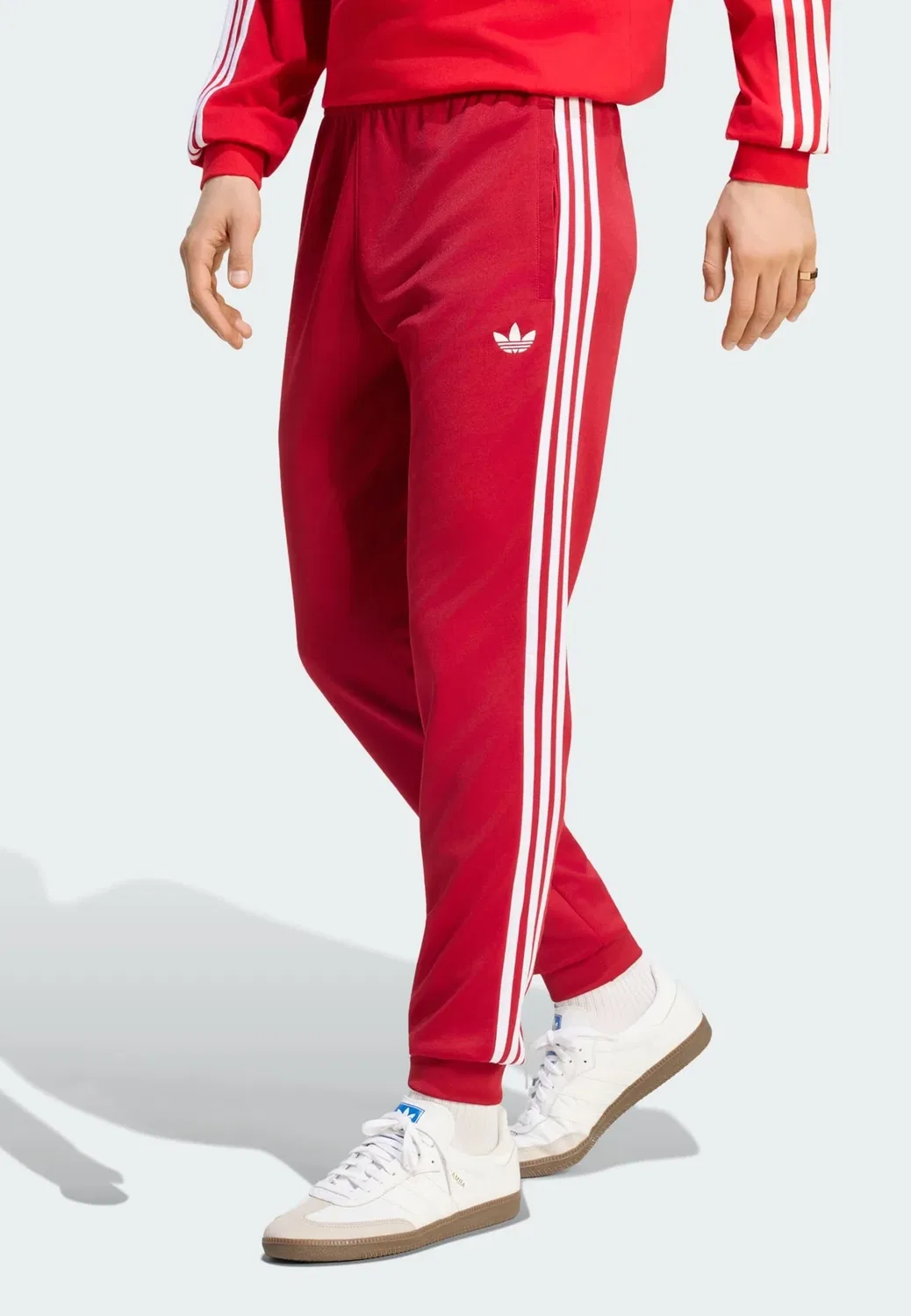 Sst tp - спортивные штаны Adidas Originals, Team Victory Red