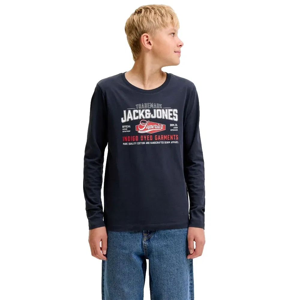 Детская футболка с длинным рукавом Jack & jones, Blue
