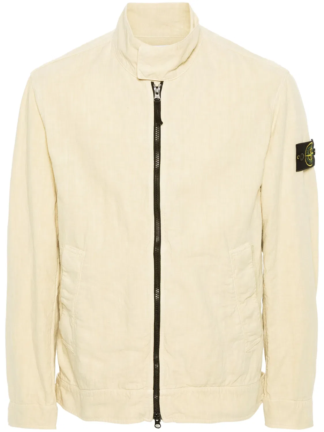 Пиджак с эмблемой Compass Stone Island, светло-бежевый