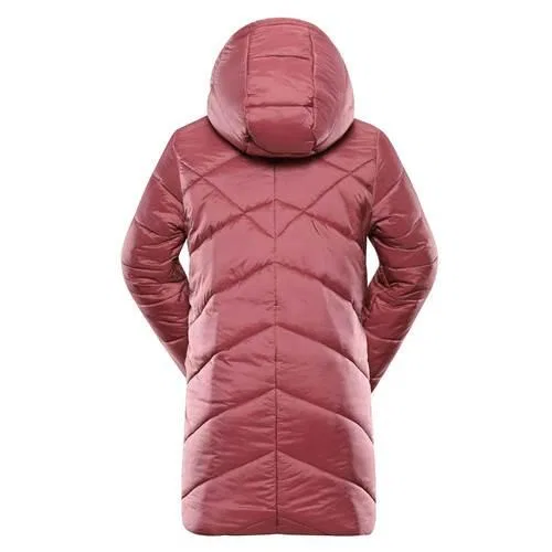 Детская зимняя куртка для девочек с водоотталкивающей пропиткой Tabaelo Alpine Pro, Rosa — фото 2