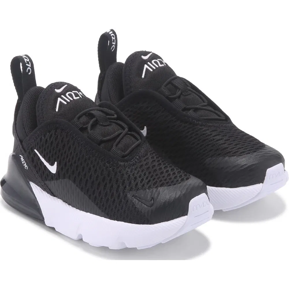 Детские кроссовки Air Max 270 для малышей Nike, Black/White