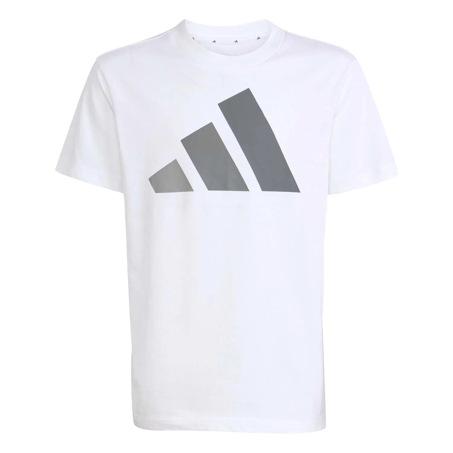 Детская хлопковая футболка Adidas Sport J Bl Tee 160, Weiss