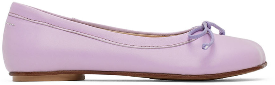 

Детские фиолетовые балетки MM6 Maison Margiela