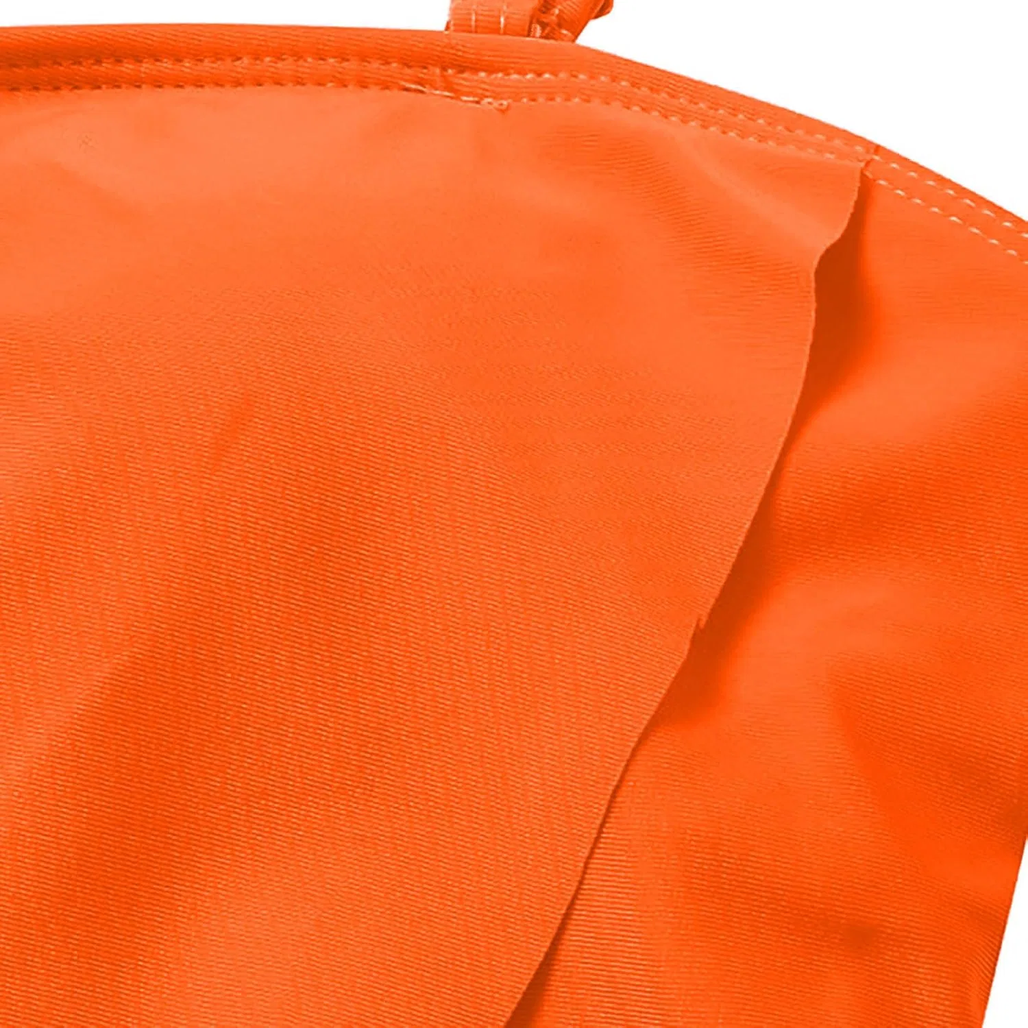 Женский танкини с завышенной талией и push-up топом, Orange — фото 4