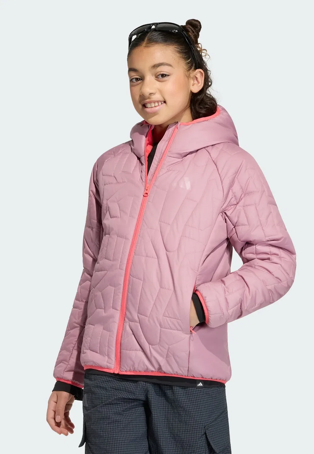 Утепленная куртка K xpr - легкая куртка Adidas Terrex, Magic Mauve
