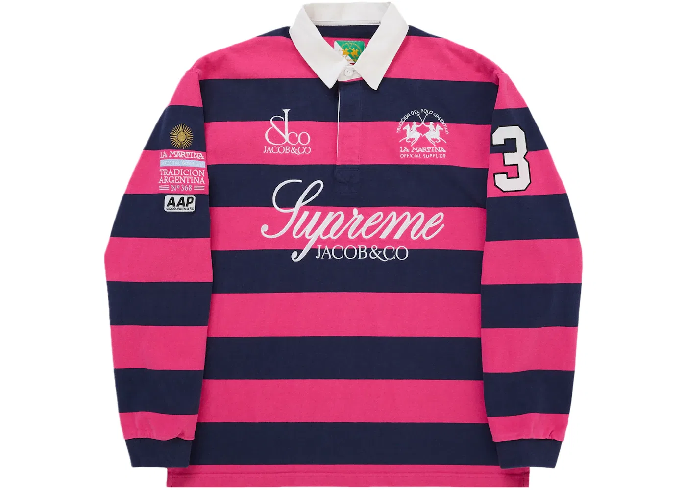 Мужская рубашка-регби полосатая Rugby Supreme, Stripe