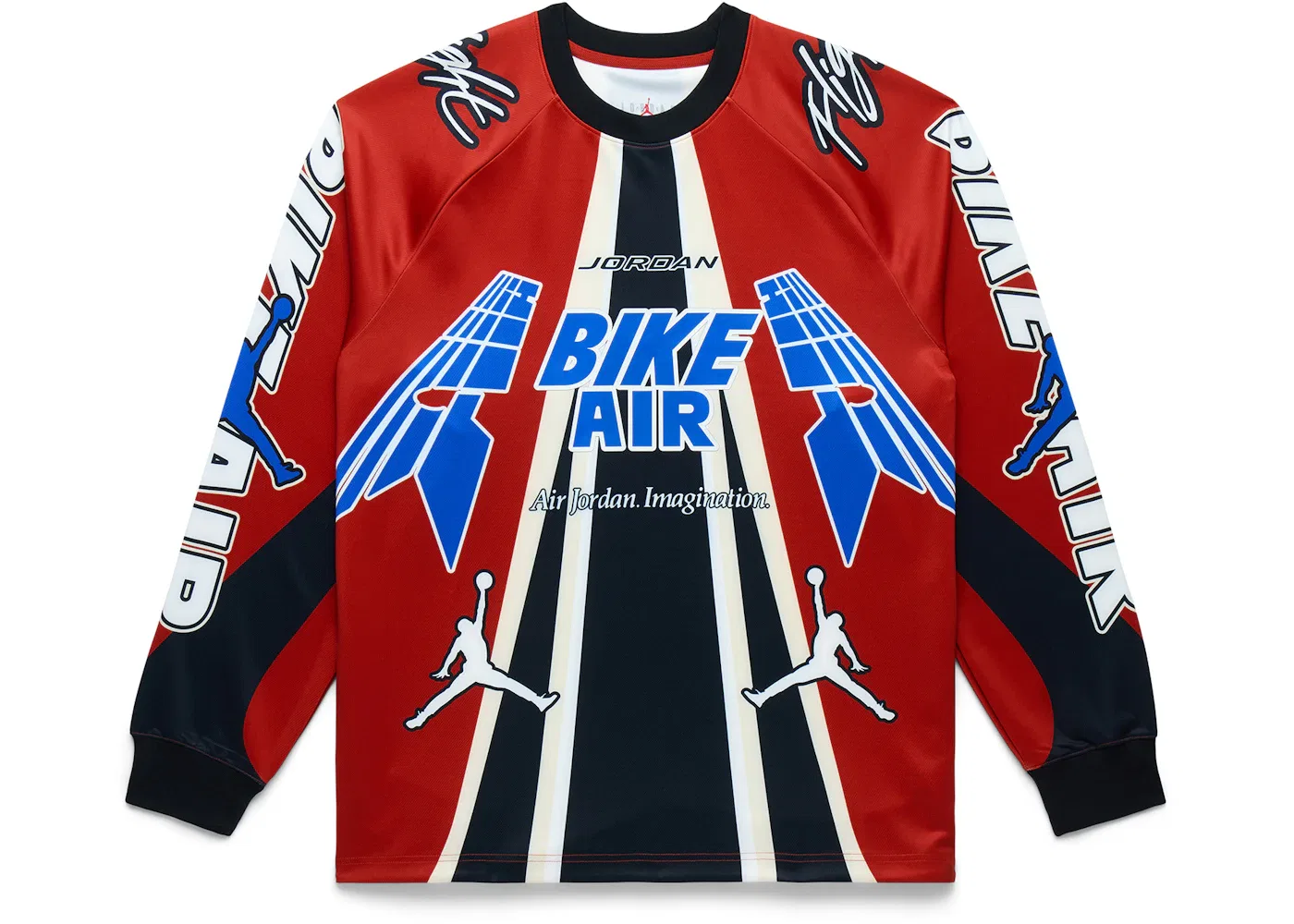 Мужская джерси для BMX с длинным рукавом Jersey Jordan, Cinnabar