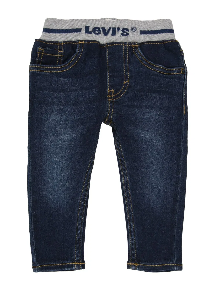Детские джинсы Levi's Kids Slim fit темно-синего цвета