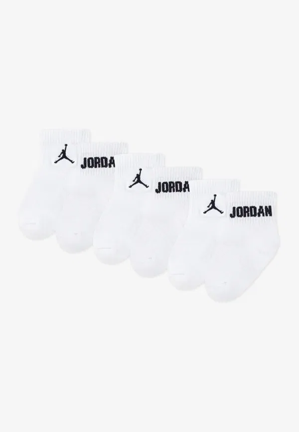 Повседневные носки унисекс, 6 пар - комплект из 6 пар Jordan, белый