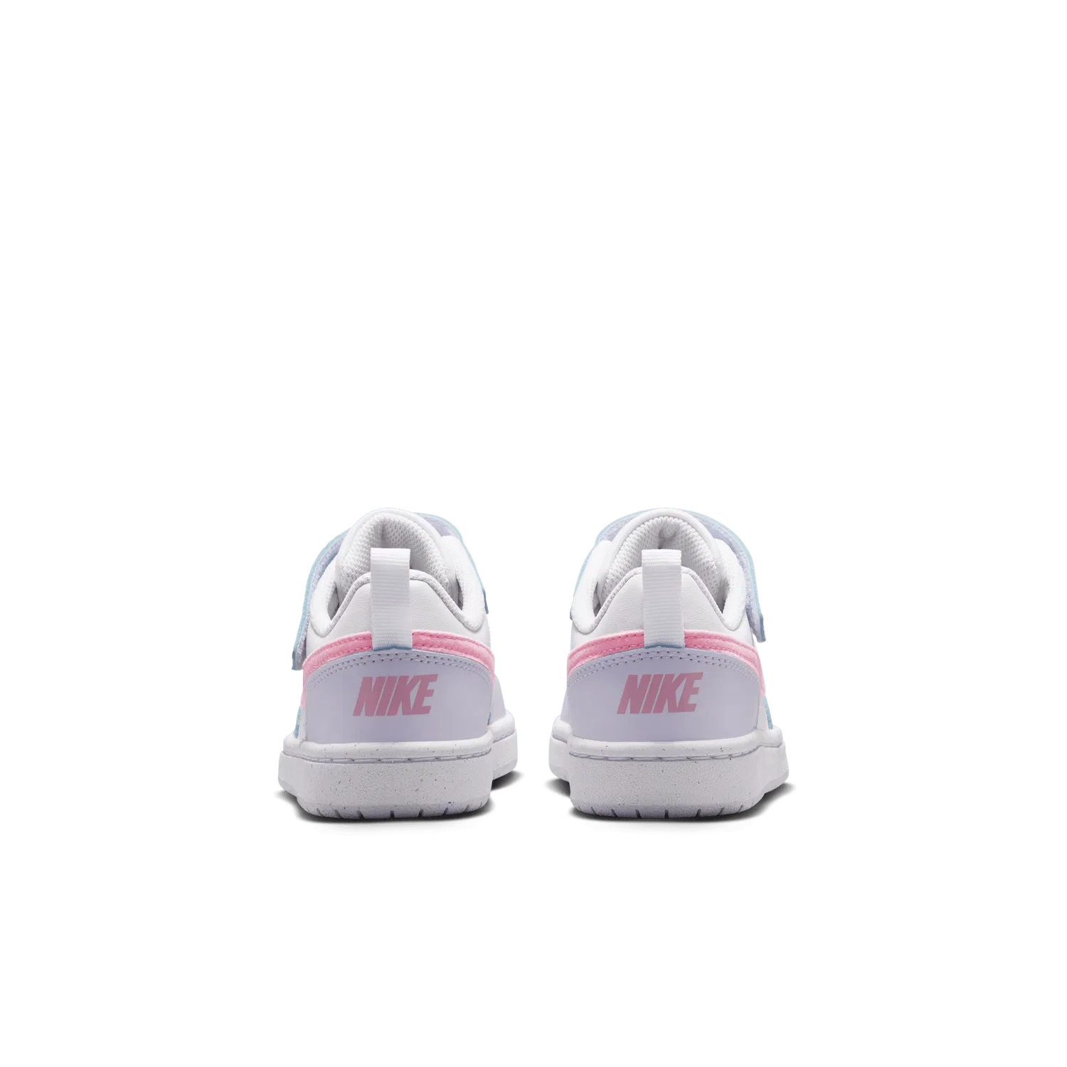 Детские кроссовки на липучках Nike COURT BOROUGH LOW ESS+ PS, сиреневый — фото 3