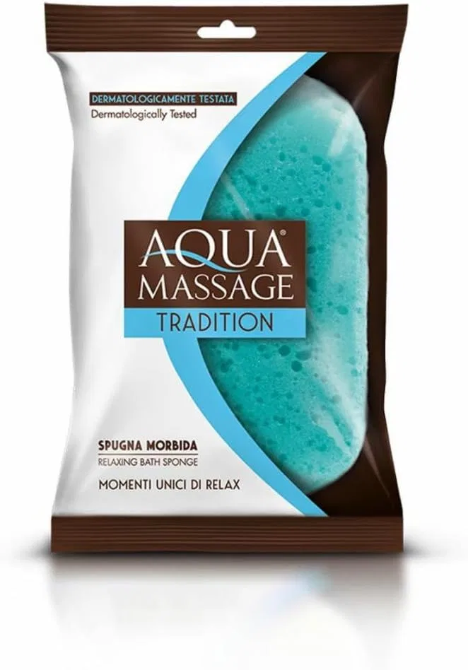 Губка для ванны Aqua Massage, набор 16 шт, 473 мл