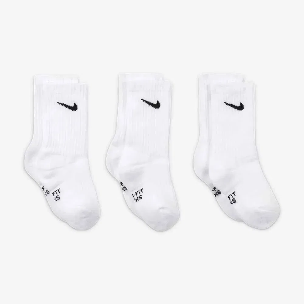 Носки спортивные 3 пары Nike, белый — фото 3