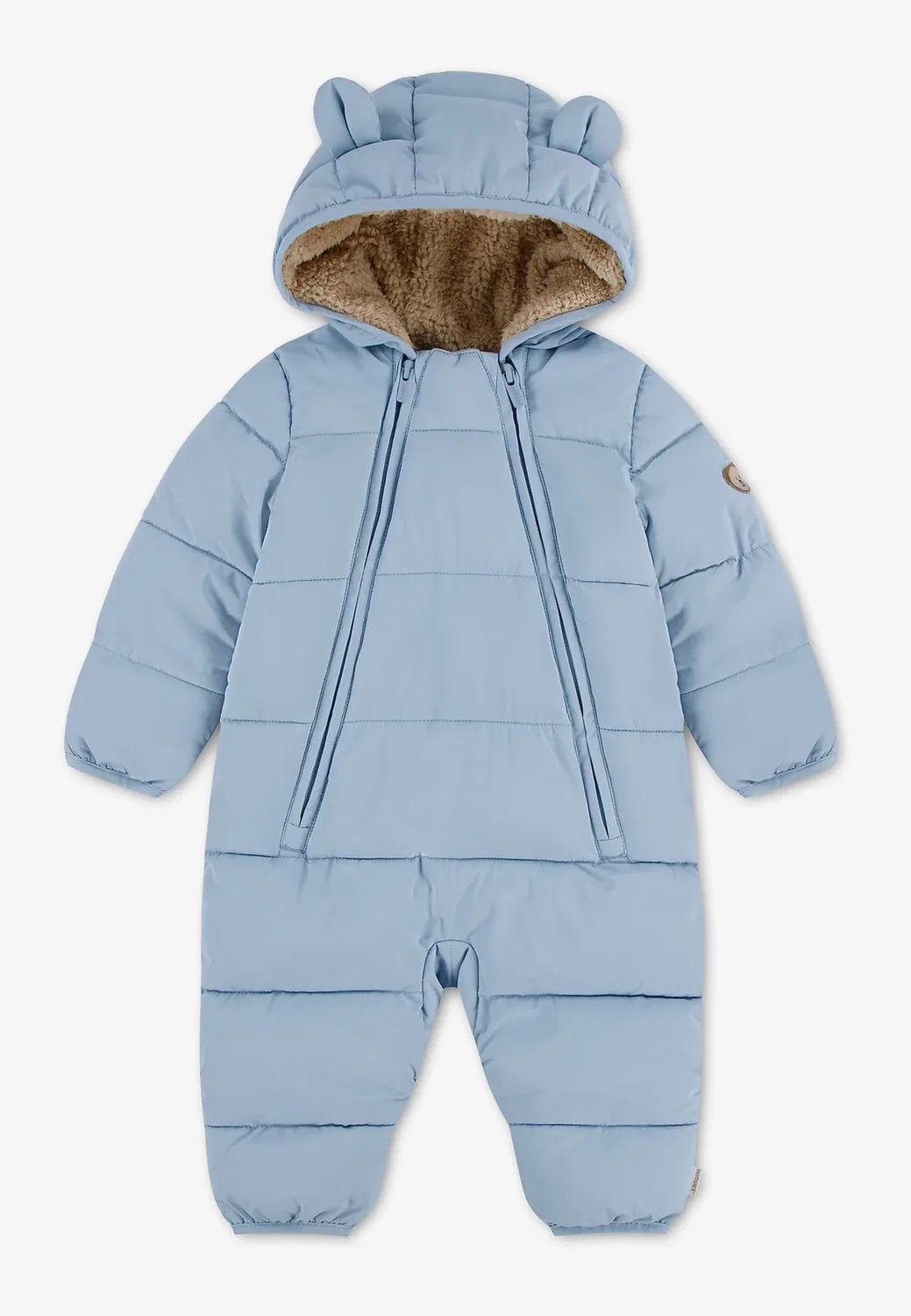 Зимний комбинезон Хью унисекс Huggies, Blue Fog