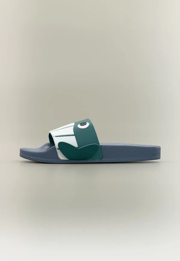 Мюли из замши Stella Mccartney Kids, синий
