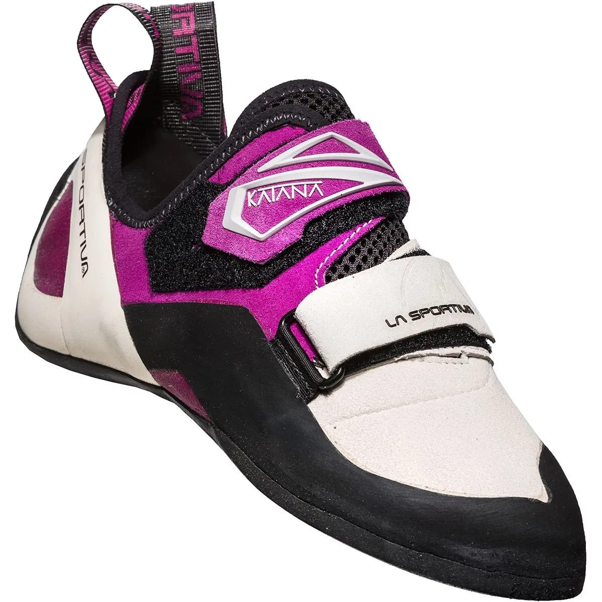 Детские скальные туфли для девочек Katana Woman La Sportiva, White Purple — фото 2