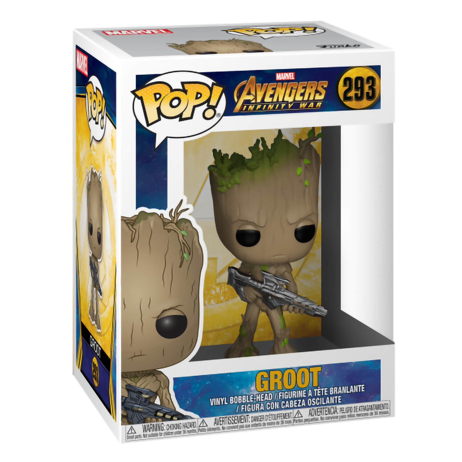 

Фигурка Funko POP! Marvel: Avengers Infinity War - Teen Groot with Gun