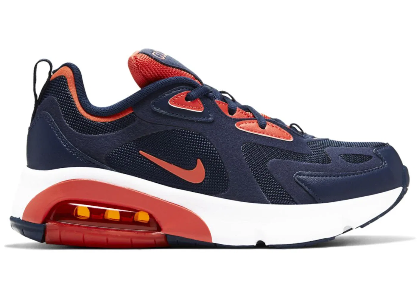 Детские кроссовки Lifestyle Nike Air Max 200, Midnight Navy/White/Cosmic Clay