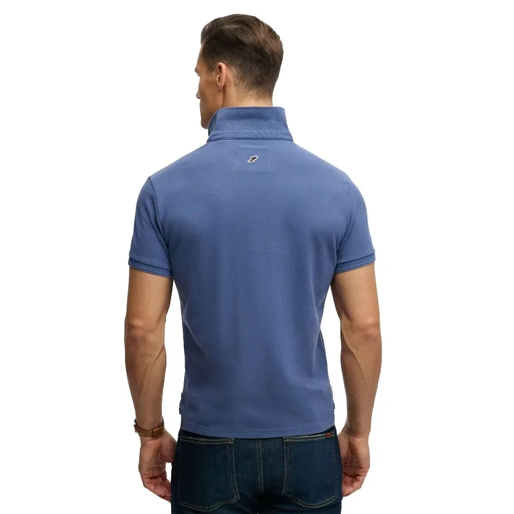 Свитер Classic Pique Superdry, синий — фото 2