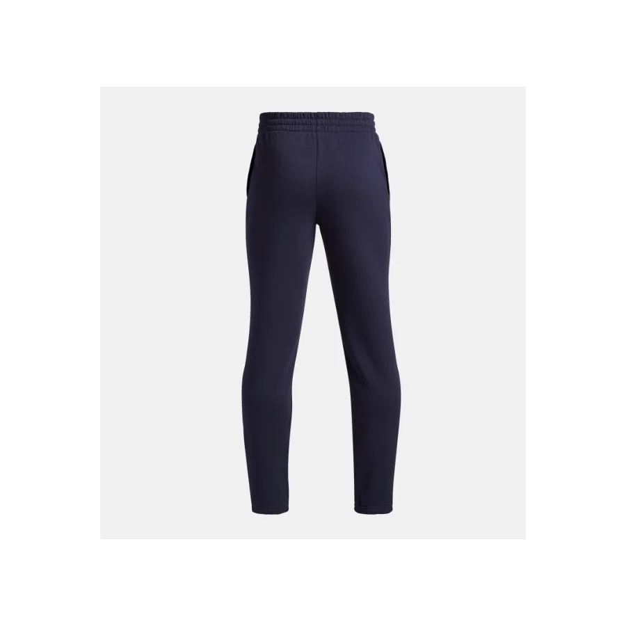 Спортивные брюки с флисом и цветным принтом UA Rival Fleece Colorblock Graphic Under Armour, Синий — фото 2