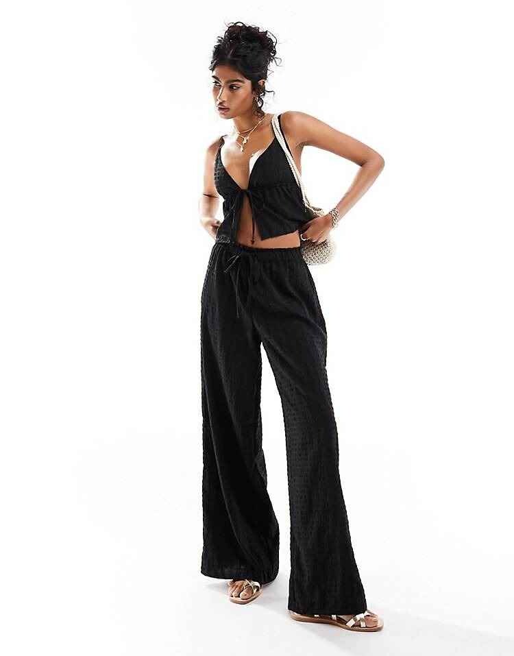 

Топ Esmee Exclusive Beach Textured, черный