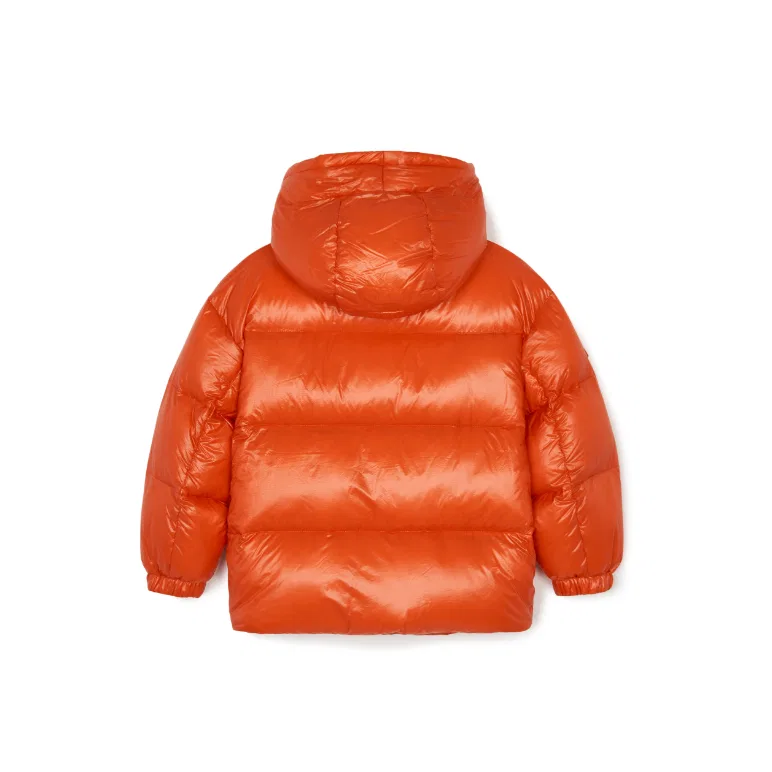 Детская куртка с наполнителем Hyper Ripstop Shortdown Orange MLB KIDS, Orange — фото 3