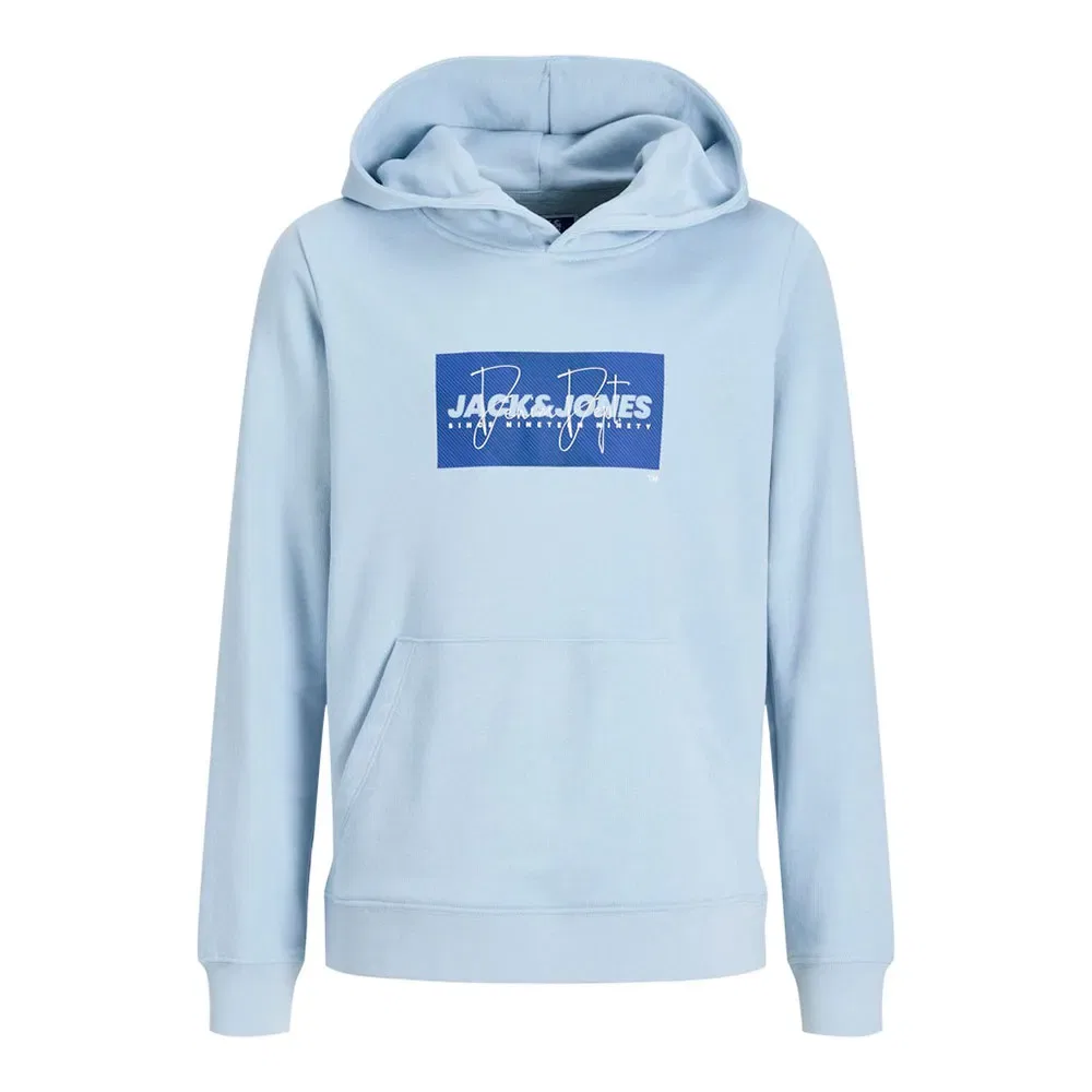 Худи с принтом Cole Jack & Jones, синий