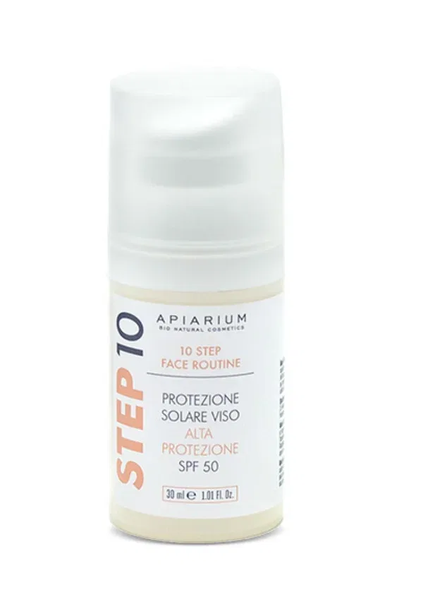 Солнцезащитный крем для лица SPF 50 с высокой степенью защиты - 30 мл Apiarium Bio Natural Cosmetics — фото 2