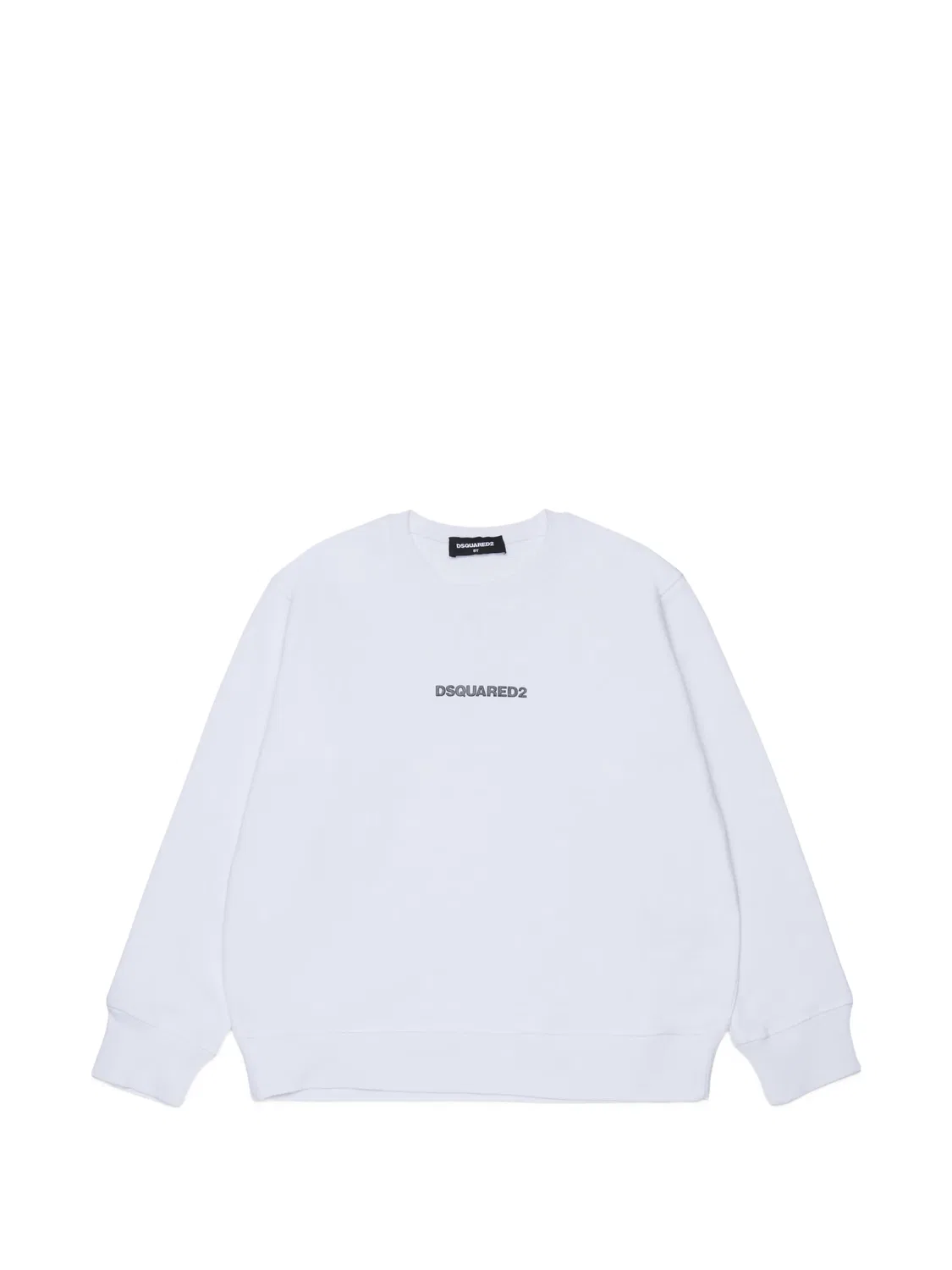 DSQUARED2 Свитшот из хлопка белый