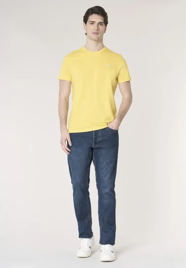 Футболка хлопковая Basic t-shirt, U.S. Polo Assn., желтый — фото 2