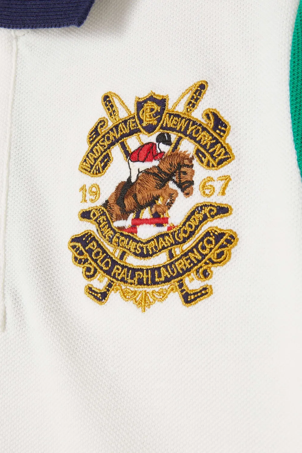 Комплект из трикотажа с принтом хлопковый Polo Ralph Lauren — фото 4