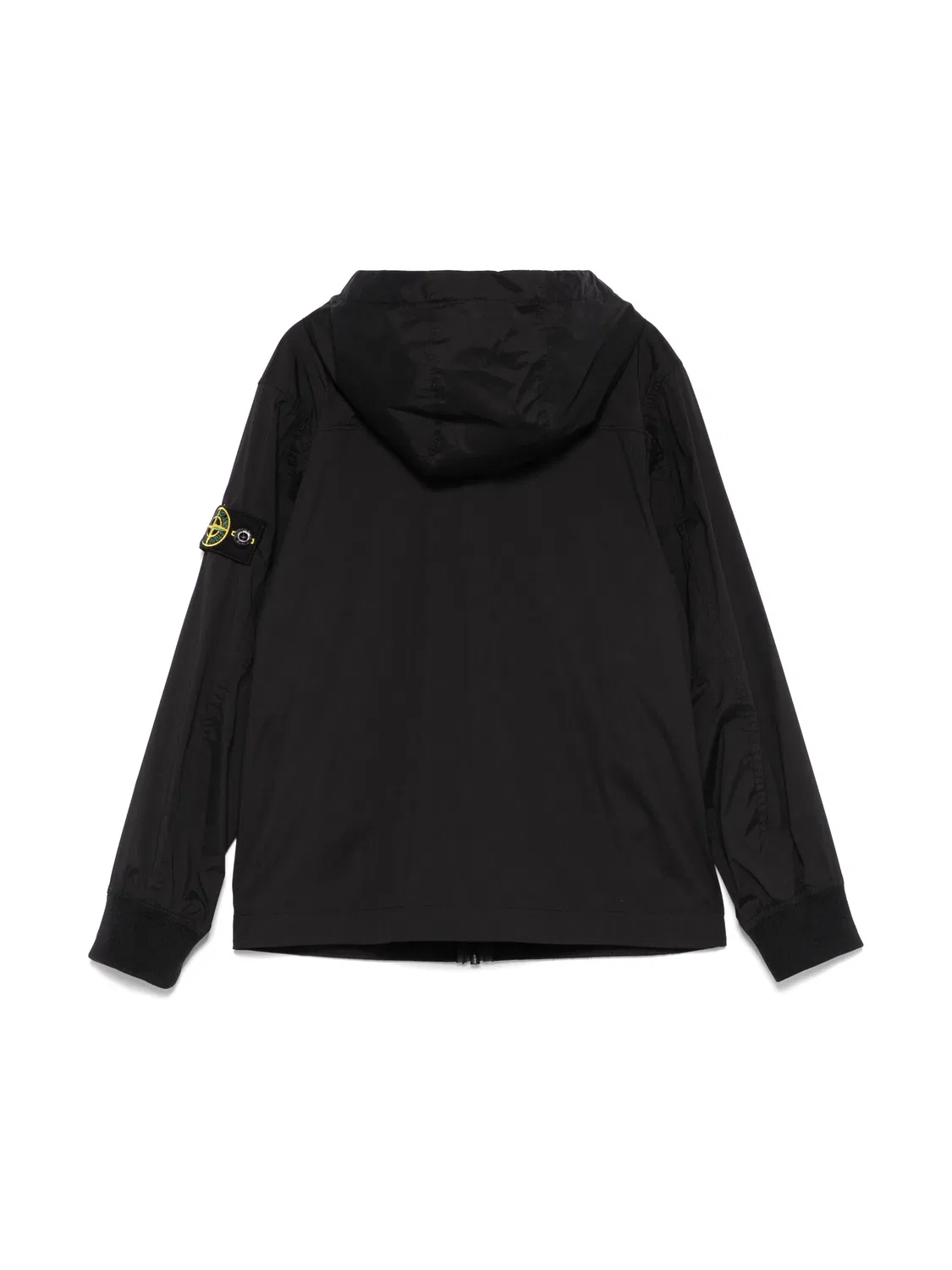 Stone Island Куртка для мальчиков из черного материала — фото 3