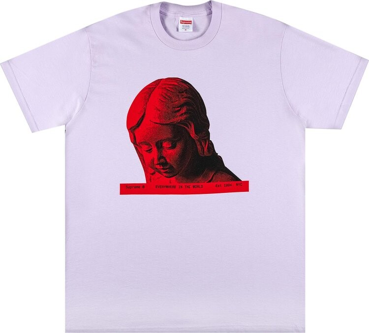 

Футболка Supreme Everywhere Tee 'Light Purple', фиолетовый
