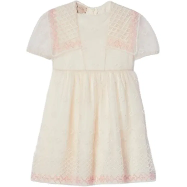 Детское платье для девочек Gucci, Ivory White