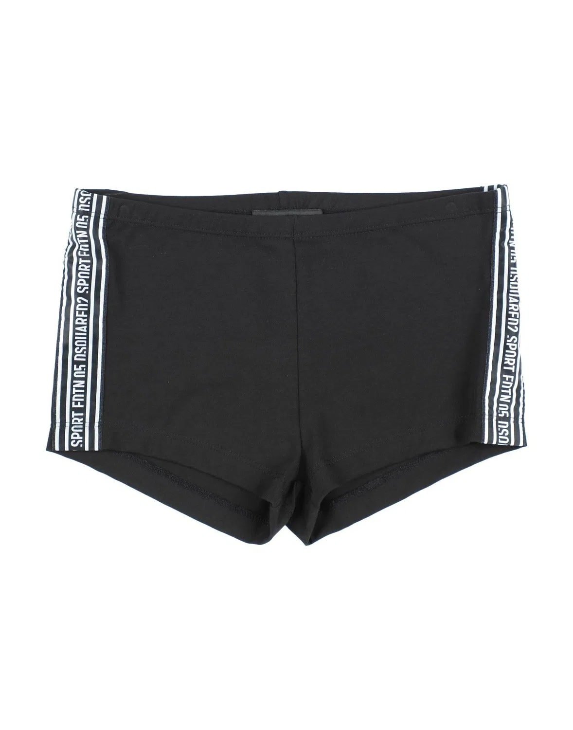 Спортивные шорты с лампасами Dsquared2, черный