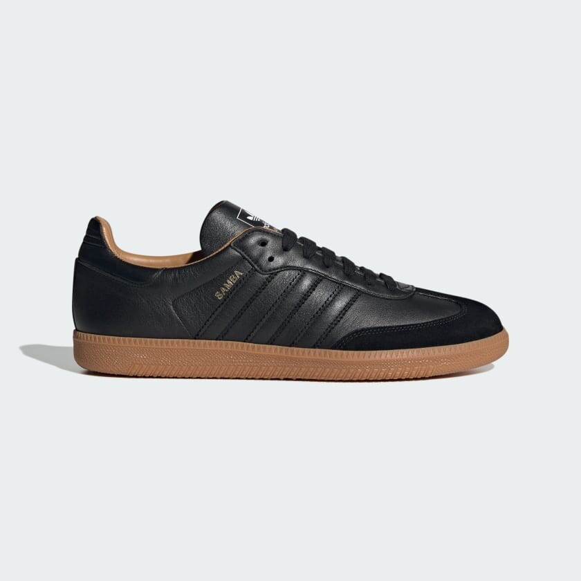 

Кеды adidas Buty Samba OG Made In Italy, черный/коричневый