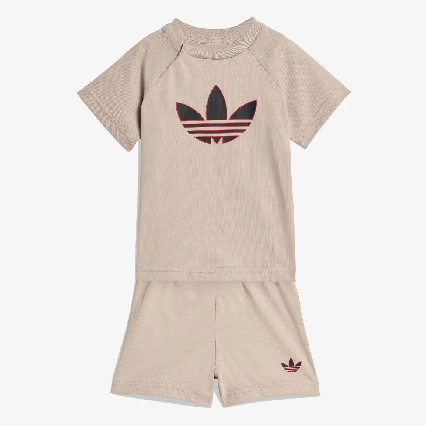 Комплект футболок с коротким рукавом Trefoil Adidas Originals, хаки