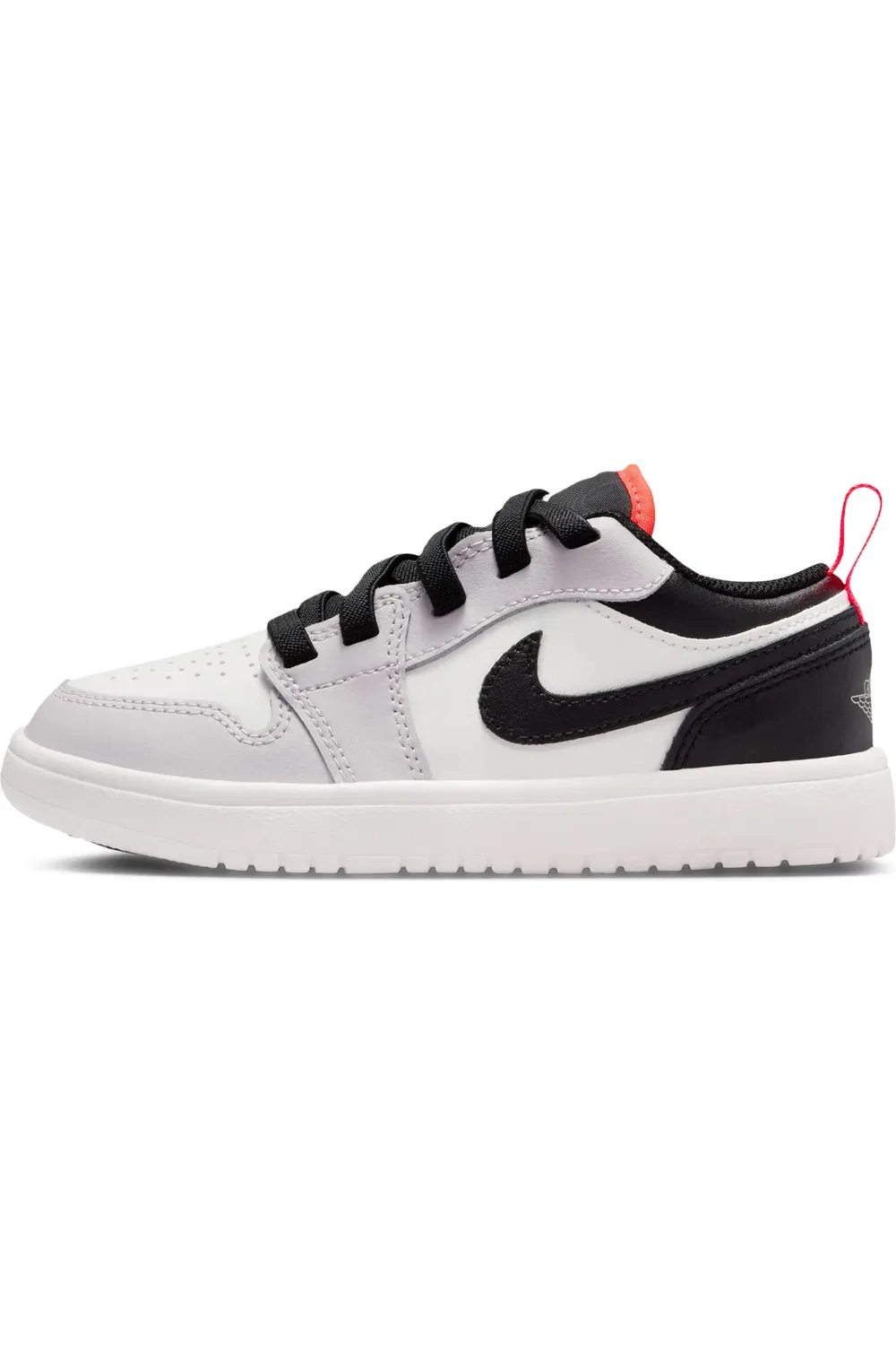 Детские кроссовки классические Air Jordan 1 Low Alt Jordan, Black/Black/White/Infrared — фото 2