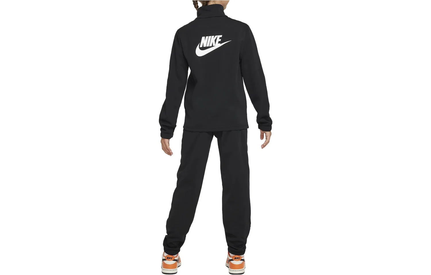 Детский спортивный комплект из черного хлопка, Nike, Black — фото 3